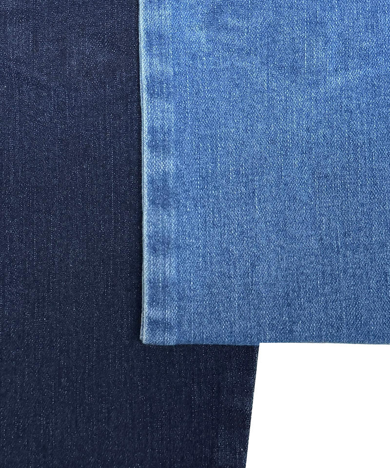 Slub-9665#Indigo-3/1 Twill-10.8oz-Stretch-denim fabric#20005