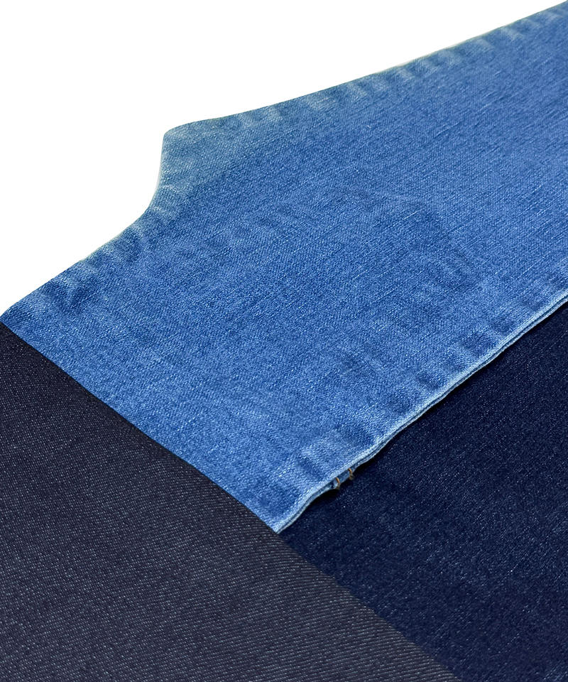 Slub-9665#Indigo-3/1 Twill-10.8oz-Stretch-denim fabric#20005