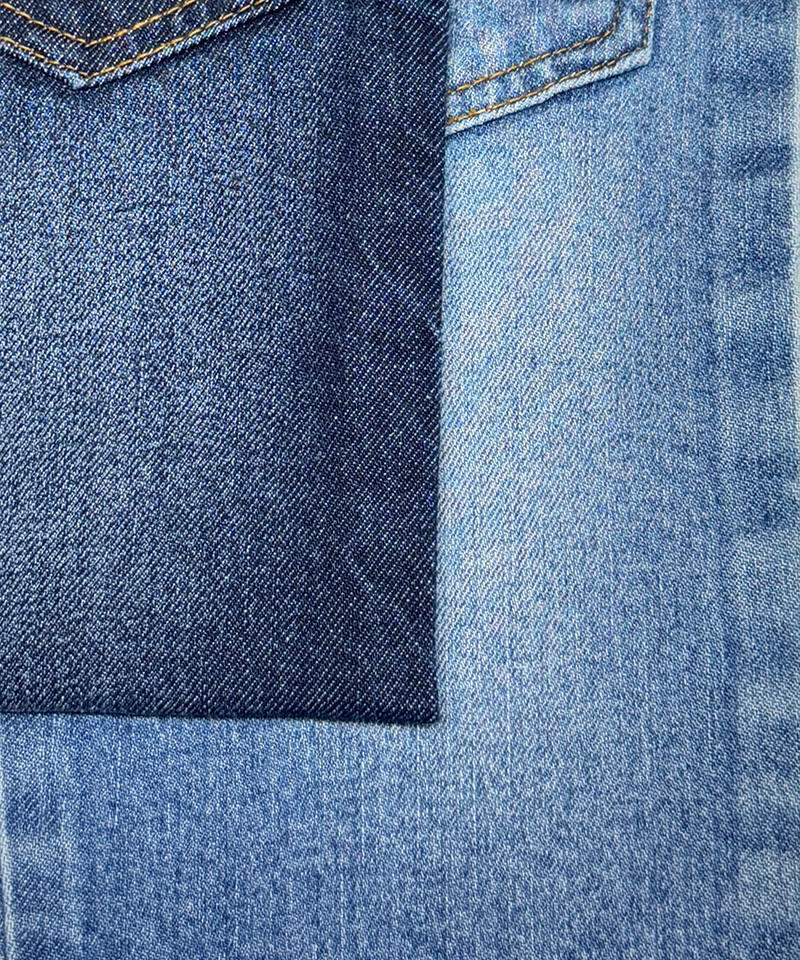 Slub-9897-2#Indigo-3/1 Twill-10.4oz-Stretch-denim fabric#20009