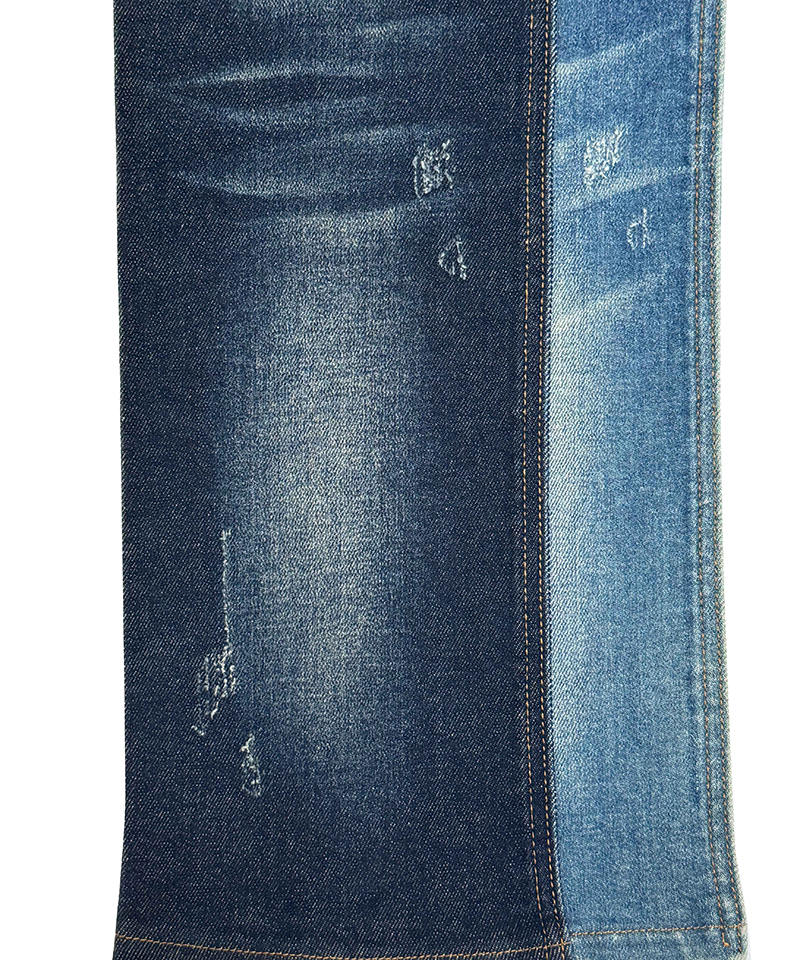 -6630-5#Indigo-3/1 Twill-12.4oz-Stretch-denim fabric#20056