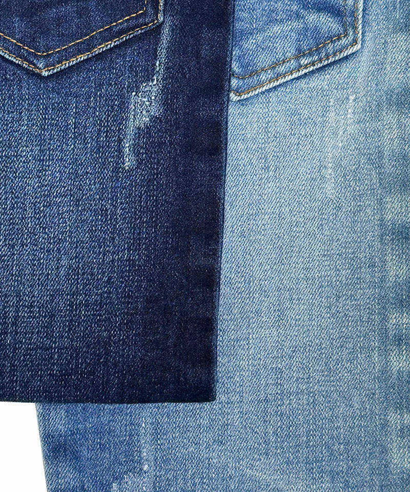 Slub-6185-3#Indigo-3/1 Twill-11.8oz-Stretch-denim fabric#20062