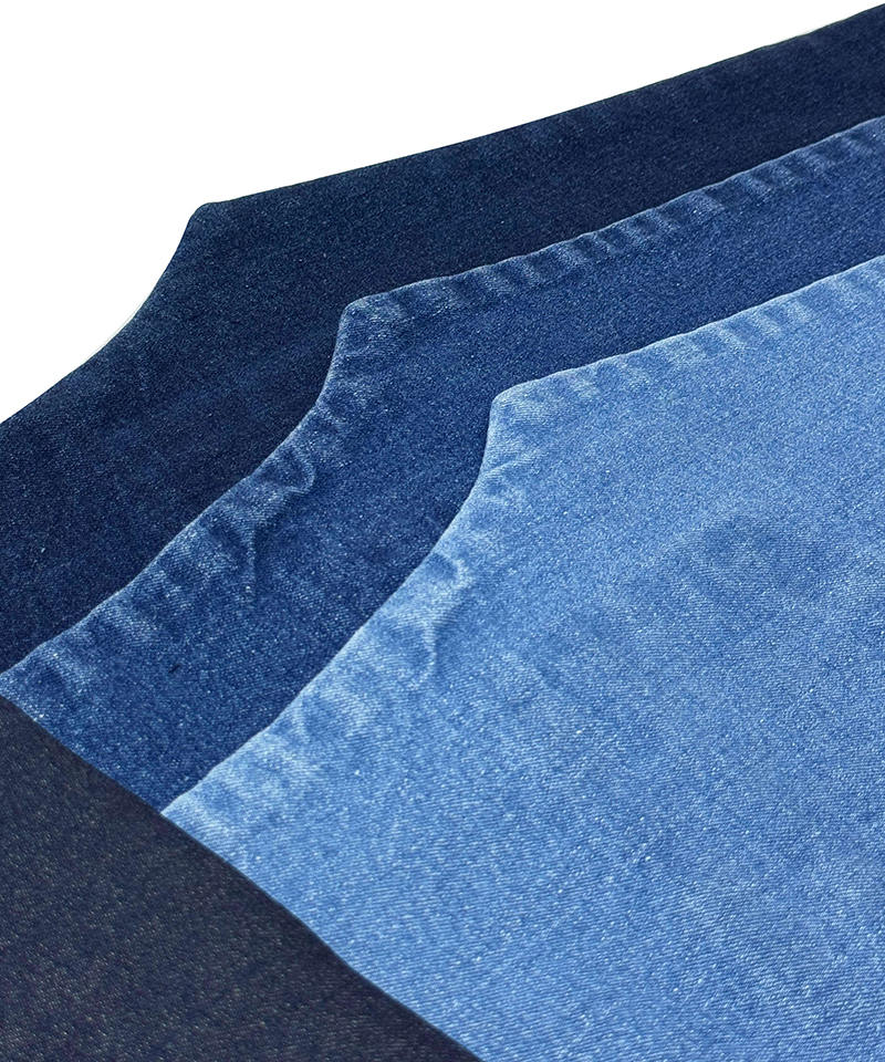 -9338#Indigo-3/1 Twill-11oz-Stretch-denim fabric#20070