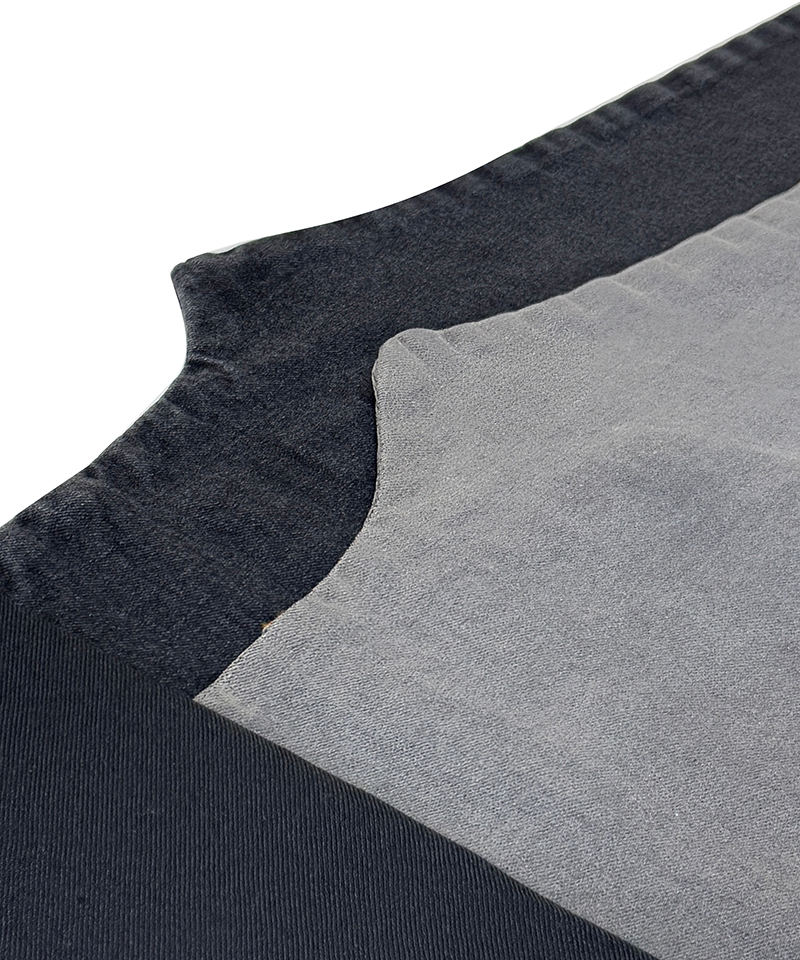 -9569#Black/Black-3/1 Twill-9oz-Stretch-denim fabric#30031