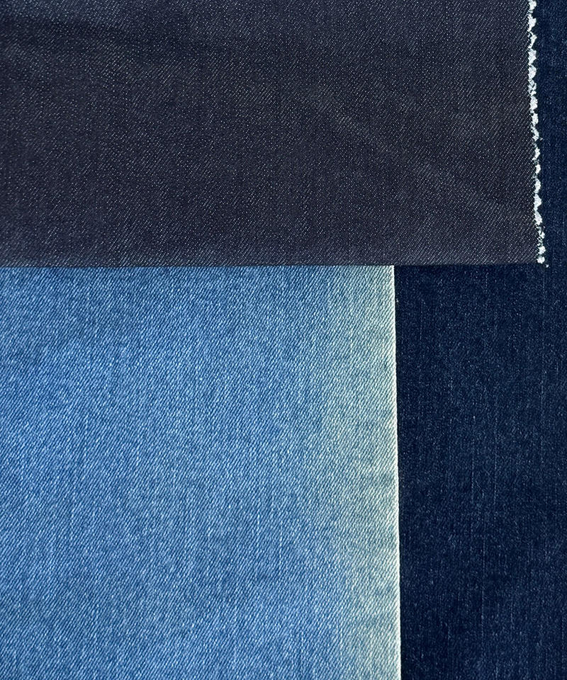 Slub-6656#Indigo-3/1 Twill-10.4oz-Stretch-denim fabric#30049