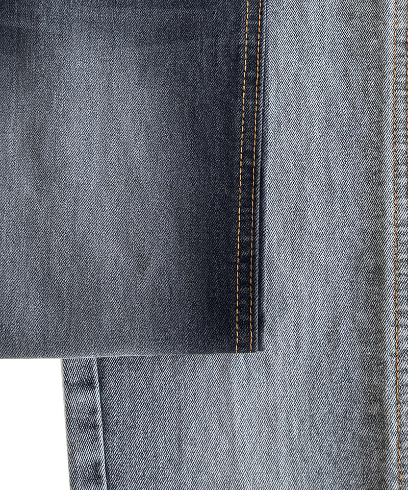 -9358#Black/Black-3/1 Twill-9.9oz-Stretch-denim fabric#30063