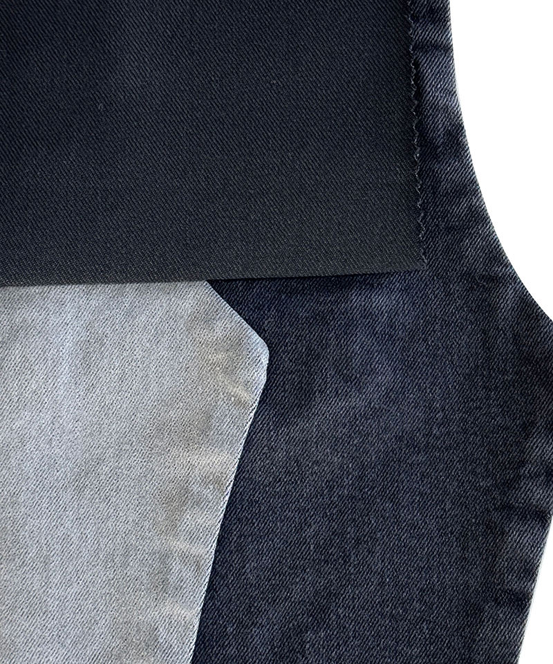 -240710-1#Black/Black-3/1 Twill-12.8oz-Stretch-denim fabric#30074