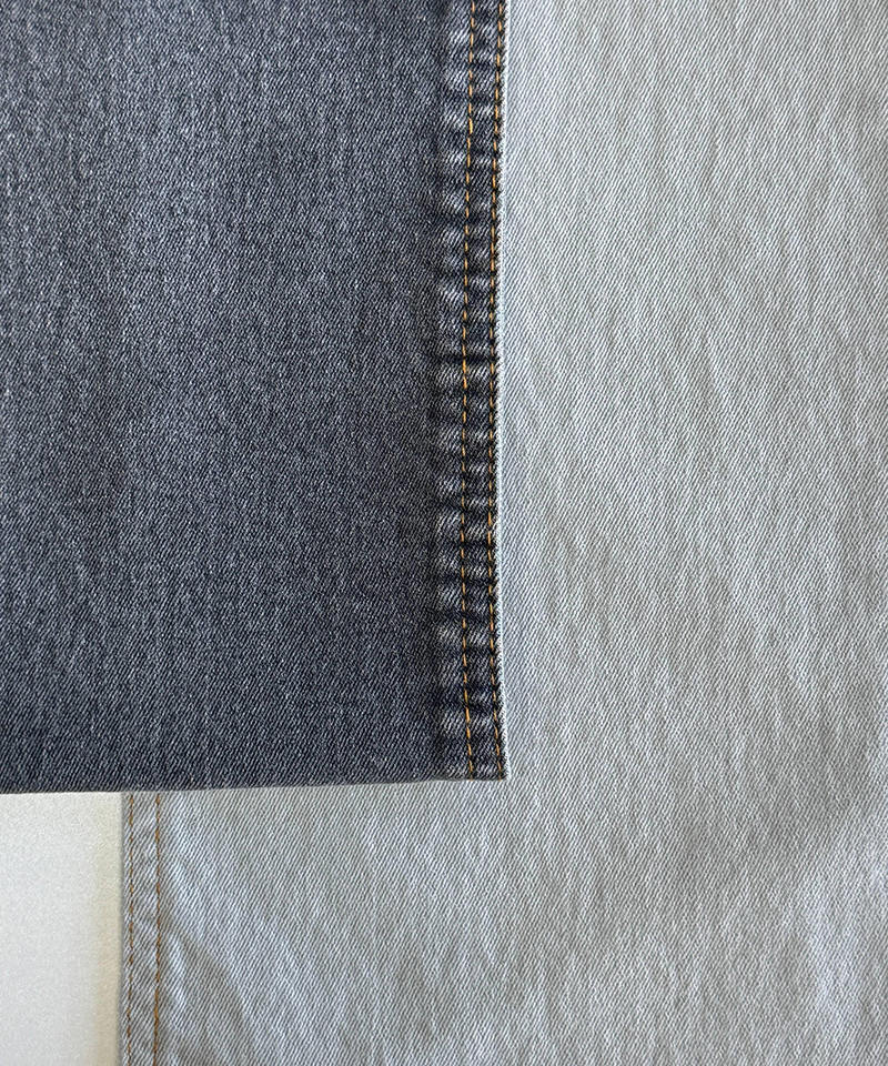 -240714#Grey-3/1 Twill-11.2oz-Stretch-denim fabric#30076