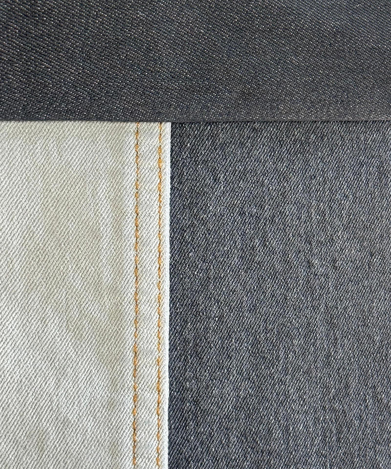 -240714#Grey-3/1 Twill-11.2oz-Stretch-denim fabric#30076