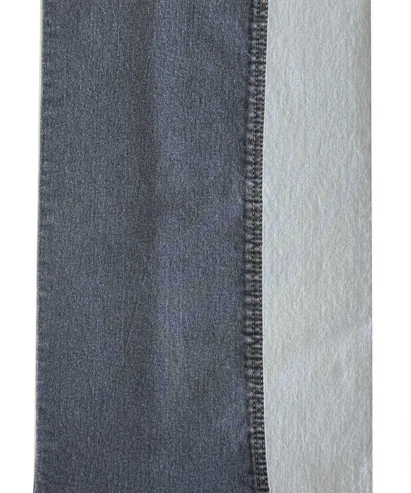 -240714#Grey-3/1 Twill-11.2oz-Stretch-denim fabric#30076