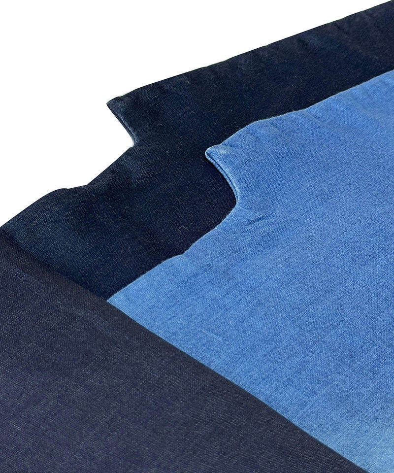 -5207-1#Indigo-2/1 Twill-6.3oz-High stretch-denim fabric#40010