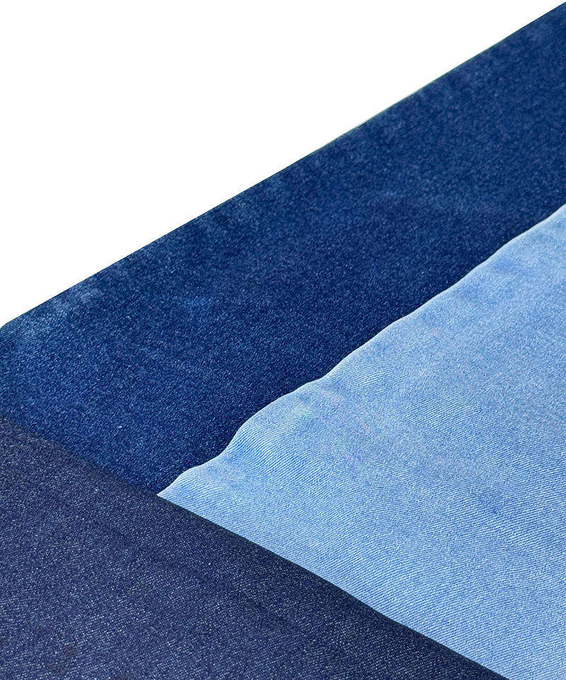 -9756-2#Indigo-3/1 Twill-9.5oz-Stretch-denim fabric#40029