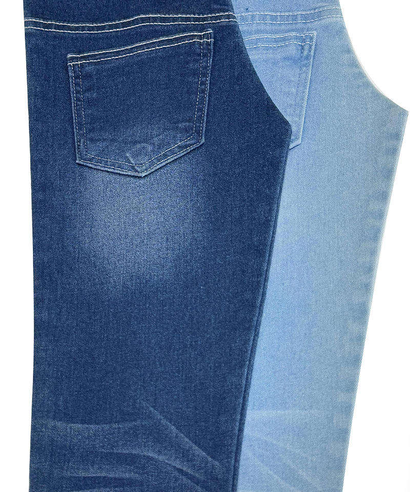 -9756-2#Indigo-3/1 Twill-9.5oz-Stretch-denim fabric#40029