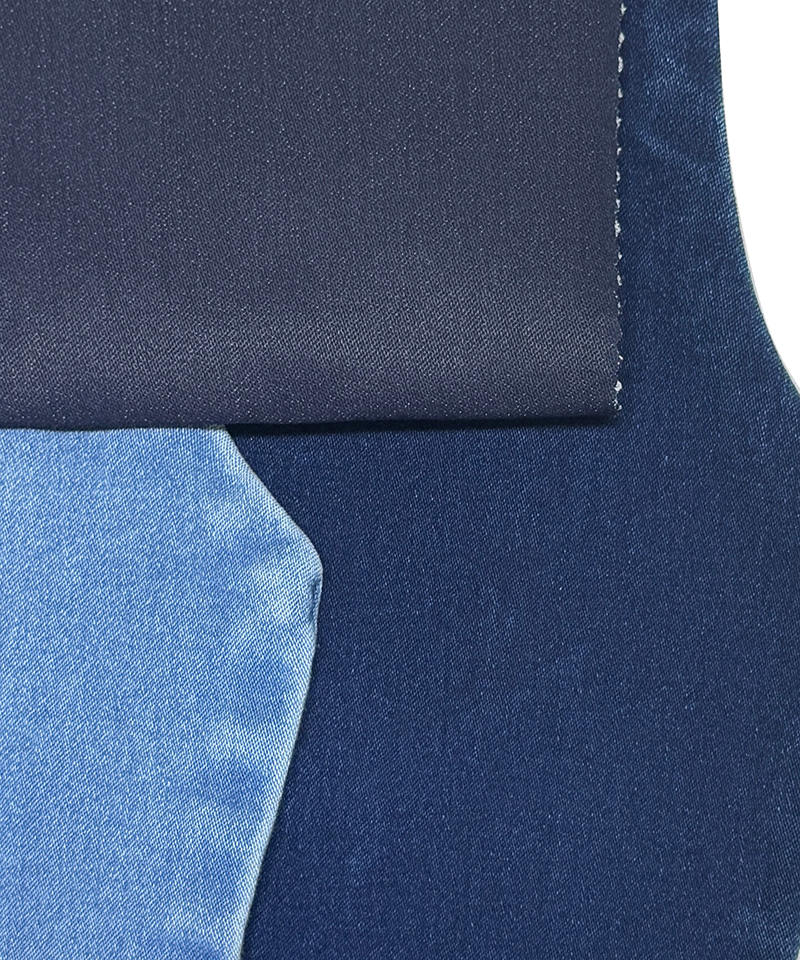 -9970#Indigo-4/1 Satin-11.3oz-Stretch-denim fabric#50042