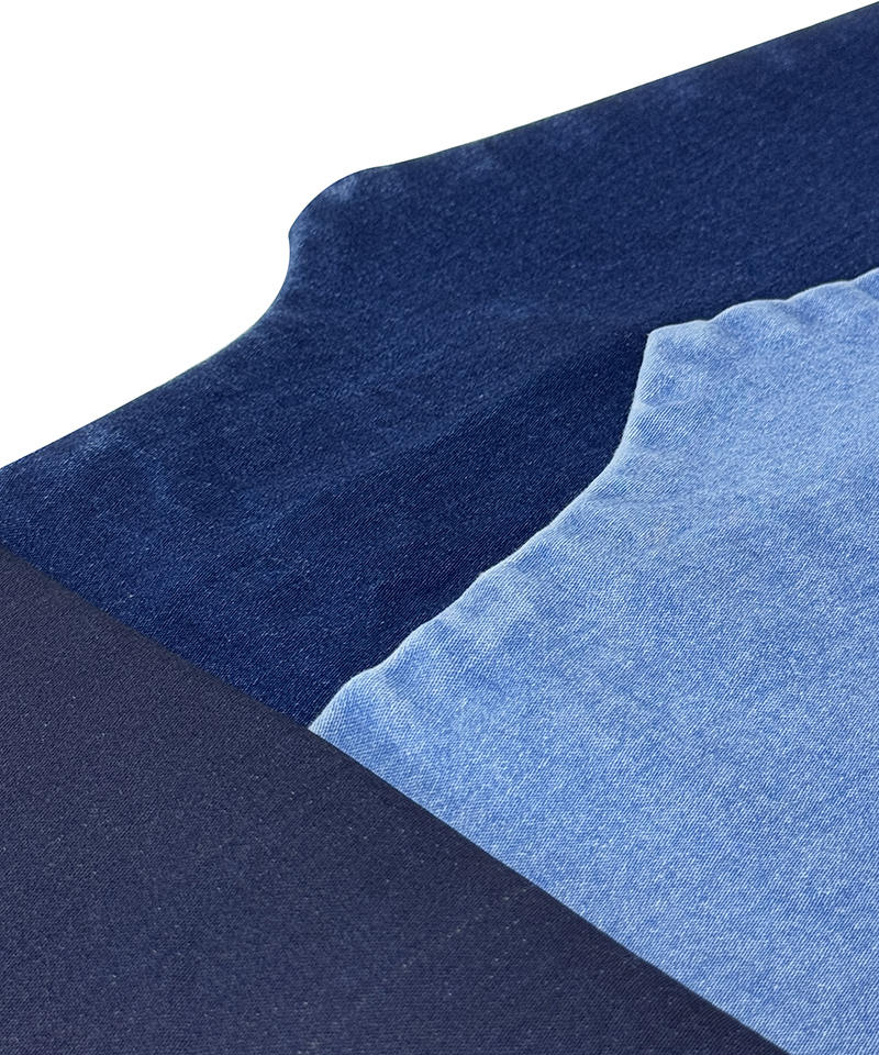 -9976#Indigo-4/1 Satin-12.7oz-Stretch-denim fabric#50043