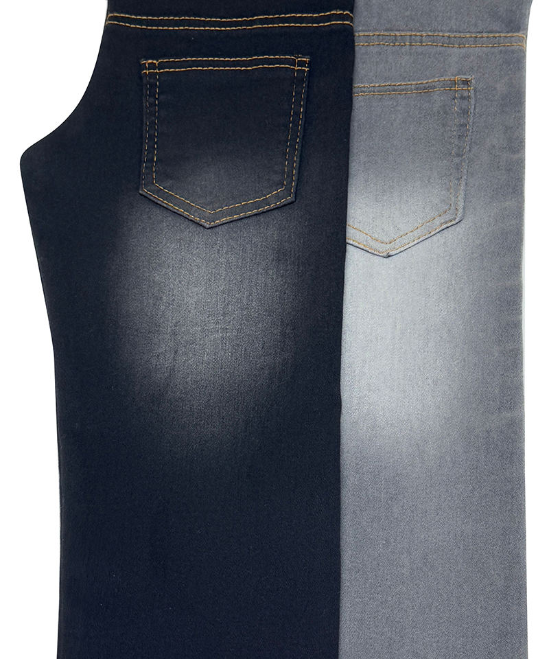 -240914#Black/Black-4/1 Satin-10.5oz-Stretch-denim fabric#50045