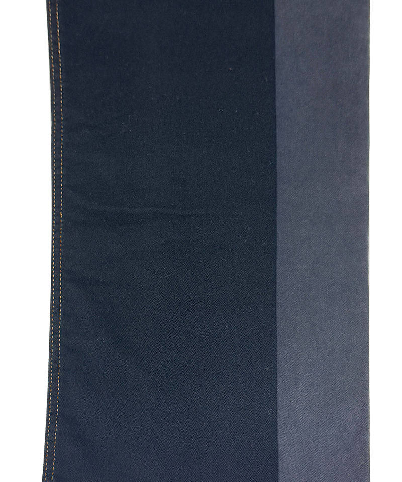 -9806-1#Black/Black-Fake knitting-10oz-Stretch-denim fabric#60052