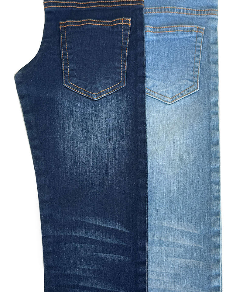 -9693#Indigo-3/1 Twill-9.5oz-Stretch-Cold feeling-denim fabric#70001