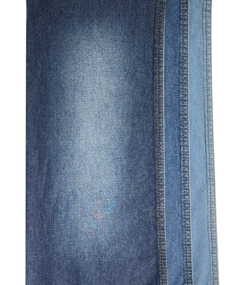  Indigo,2/1 Twill,Light weight,Non-stretch,Pure cotton denim fabric#10034