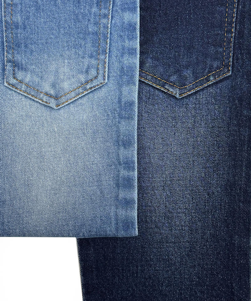 -241105#Blue&Black-3/1 Twill-13oz-Stretch-denim fabric#20078