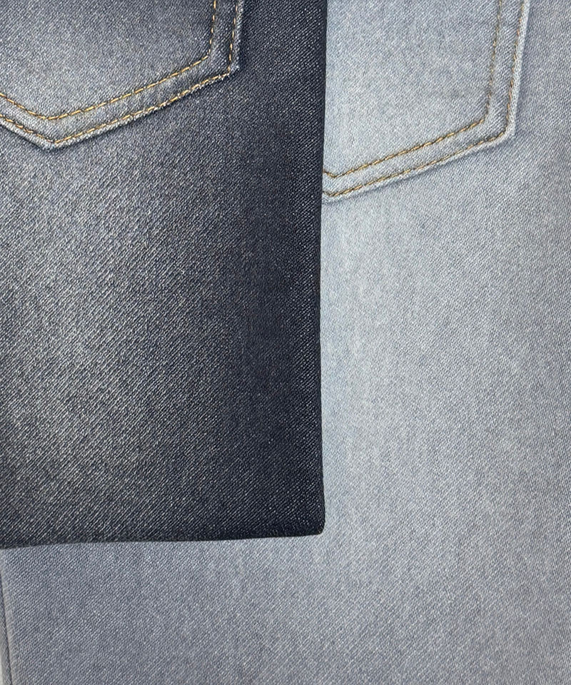 -9271#Grey-Fake knitting-9.3oz-Stretch-denim fabric#60027